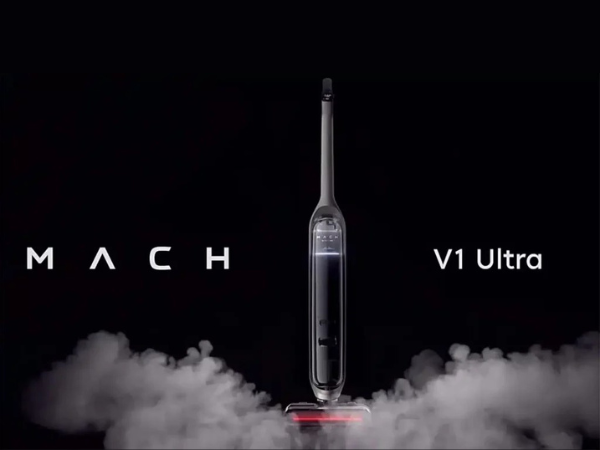 Eufy MACH V1 Ultra aspiradora con potentes lanzamientos de vapor a 230 °F