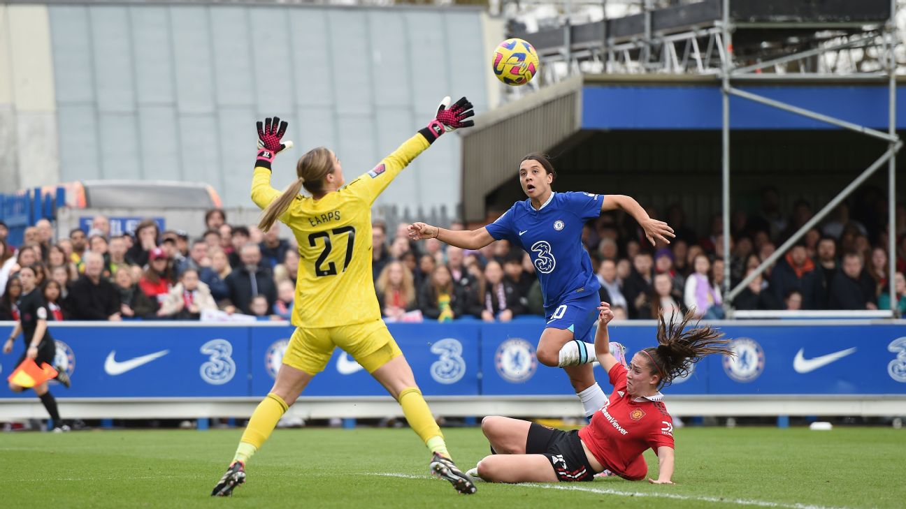 Revisión de la Superliga femenina: Chelsea venció a Man United, Shaw sigue anotando para City