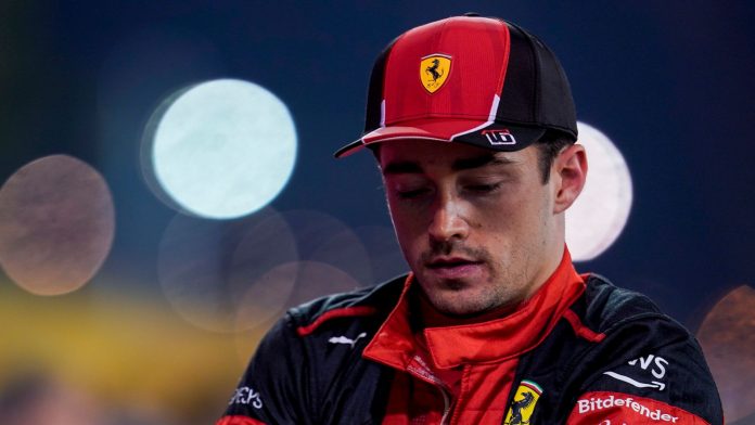 Leclerc sancionado en parrilla en el GP de Arabia Saudita