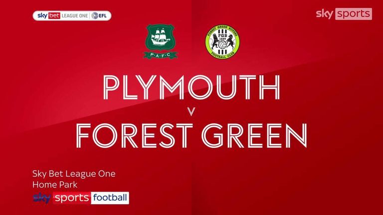Plymouth Argyle 2-0 Bosque Verde Rovers |  Lo más destacado de la Liga Uno |  Vídeo |  Ver programa de televisión |  deportes de cielo