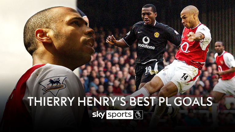 Tal día como hoy de 1999 Thierry Henry ficha por el Arsenal |  ¡Mira sus mejores goles de PL!  |  Vídeo |  Ver programa de televisión |  deportes de cielo