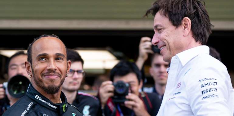 Lewis Hamilton: Toto Wolff dice que el cambio del piloto de Mercedes a Ferrari en 2025 “no fue una sorpresa” y que “no guarda rencor” |  Noticias F1 |  Deportes del cielo