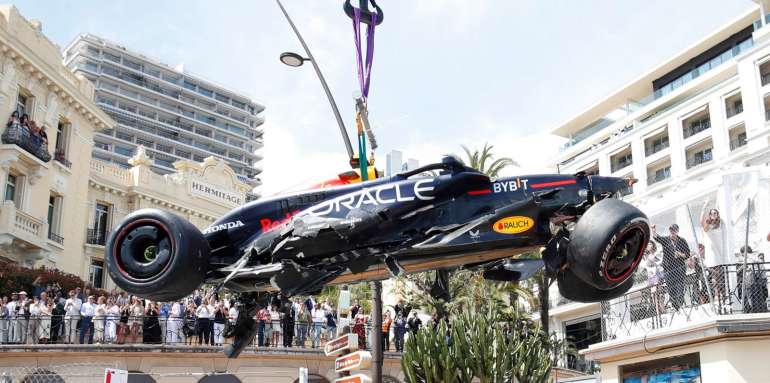 Gran Premio de Mónaco: Sergio Pérez y Kevin Magnussen se culpan mutuamente por el accidente en la primera vuelta que provocó la bandera roja |  Noticias F1 |  Deportes del cielo