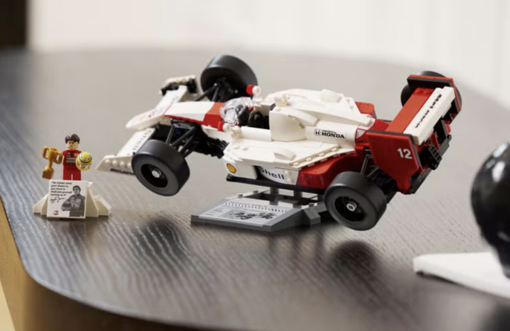El McLaren de Ayrton Sena en Formato Lego es El Regalo del Día del Padre Perfecto para Amantes de la F1