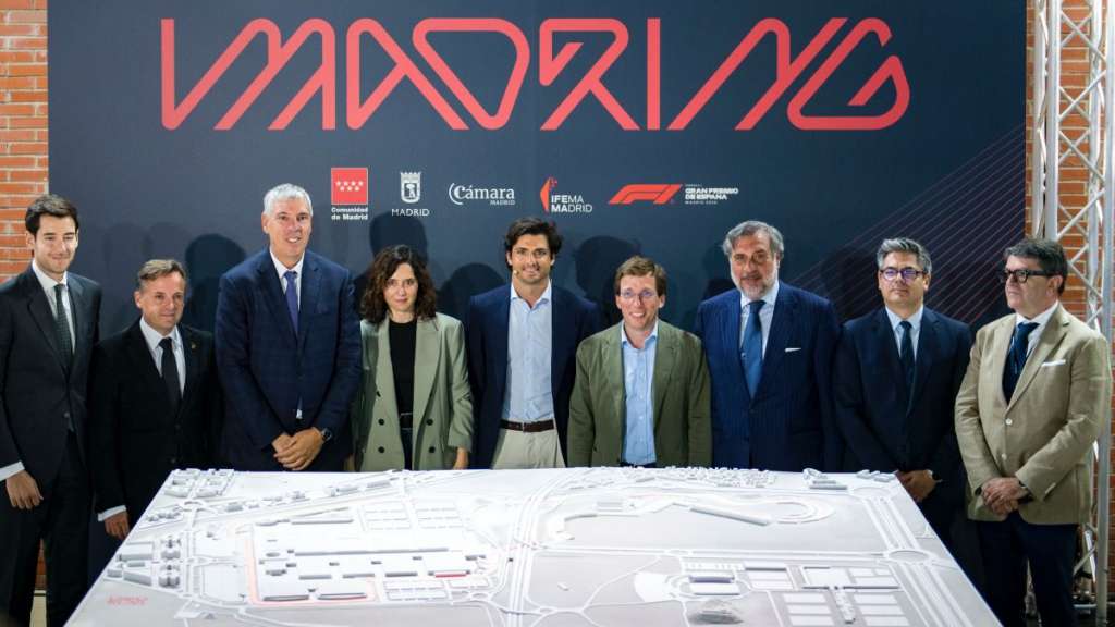 Madrid Pone la Primera Piedra de Su Circuito de Fórmula 1 y Carlos Sainz SE Conviorte en Su EMBAJADOR: “Sueño Con Luchar Por El Podio Aquí”