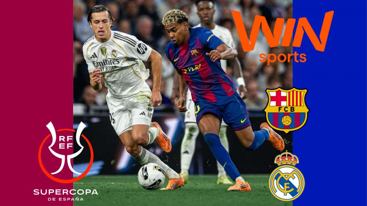 Win Sports EN VIVO por Internet — cómo ver partido FC Barcelona — Real Madrid en Fútbol TV y Win Play Online