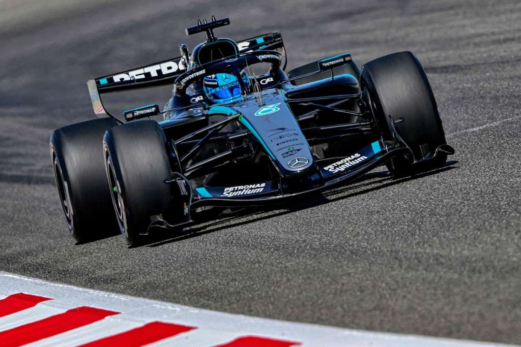 Nuevo récord para Russell y Mercedes, Aston Martin galère encore: voz ce qu’il faut retenir des ensayos F1 de mardi à Sakhir