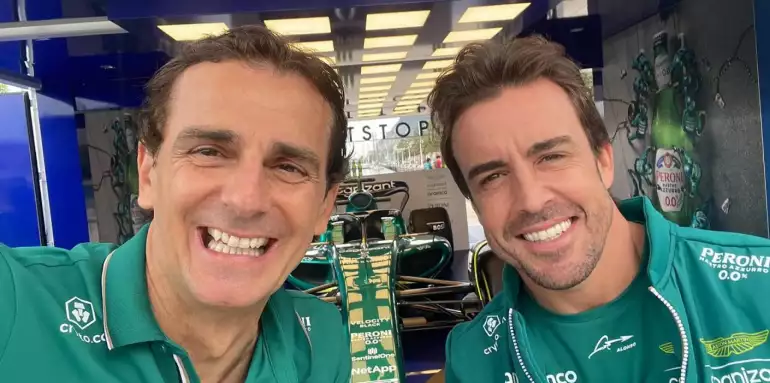 Pedro de la Rosa, compañero de Fernando Alonso: “Yo siempre he dicho que en el deporte siempre se hace justicia, y la justicia sería que Fernando se fuera del deporte por la puerta grande, ganando”