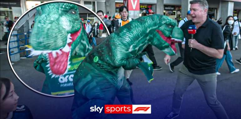 Gran Premio de Japón: ‘¡NO me lo esperaba!’ | David Croft lucha contra Godzilla en el paddock | Noticias F1 | Deportes del cielo